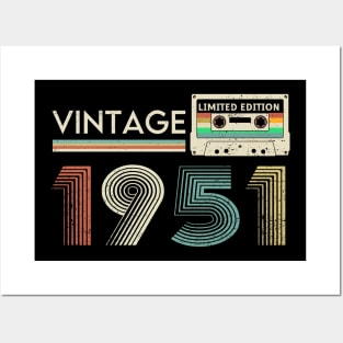 Vintage 1951 Limited Cassette Posters and Art